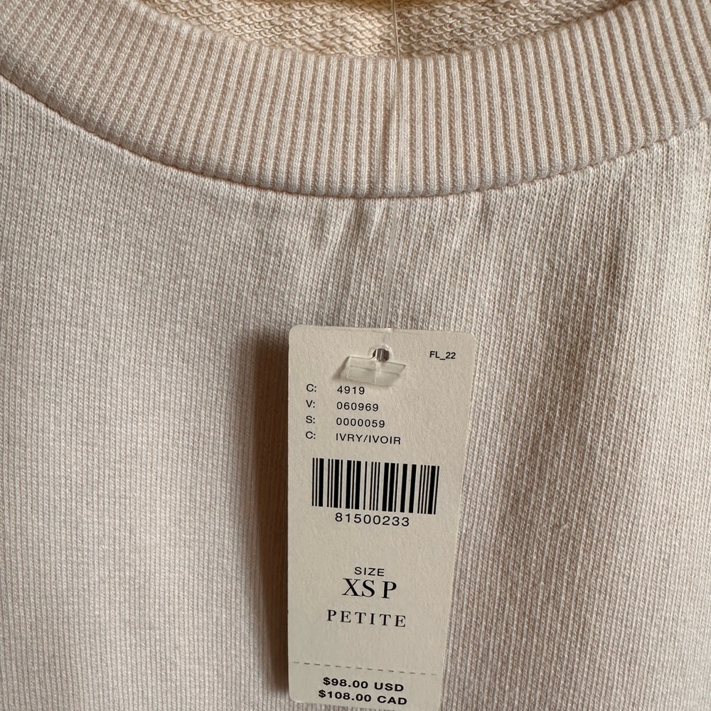 Anthropologie sweatshirt dress